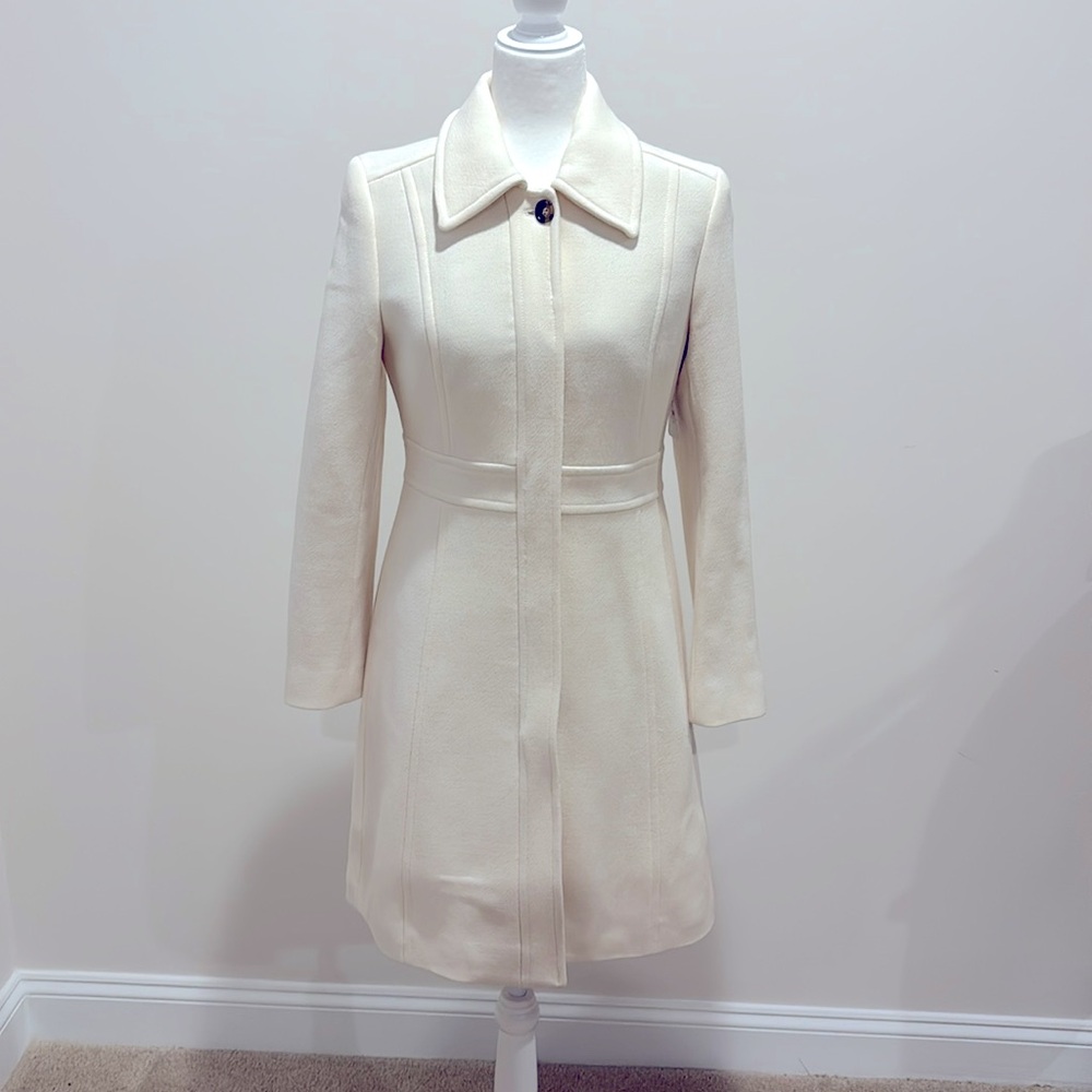 J.Crew Lady day topcoat in Italian double-cloth wool blend, NWT, size 8